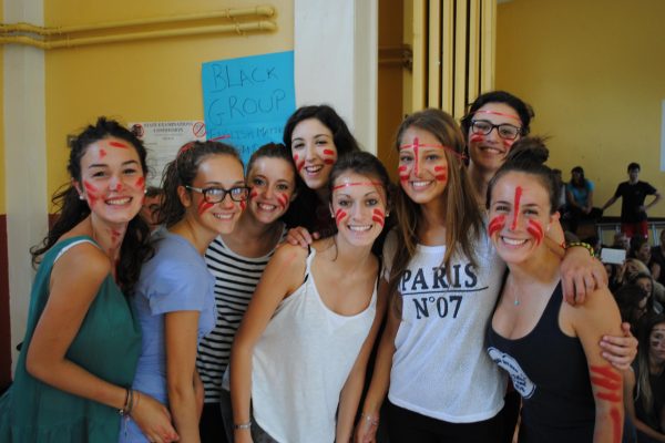 CES Girls in junior centre - St. Pauls