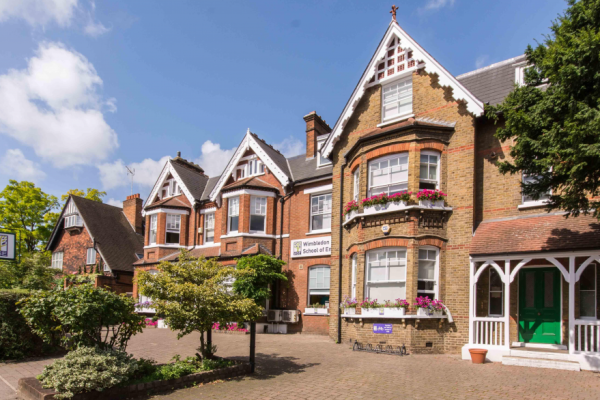 Front of Wimbledon School of English building